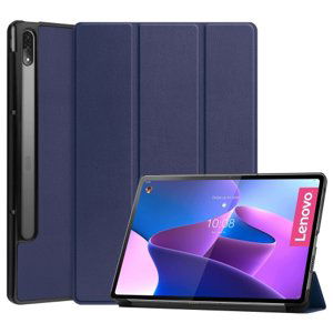 38190
LEATHER Zaklápací obal pre Lenovo Tab P12 Pro modrý