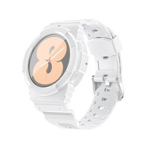 38253
GLACIER Ochranné puzdro s remienkom Samsung Galaxy Watch 4 44mm biele