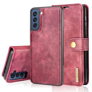 38531
DG.MING Peňaženkový obal 2v1 Samsung Galaxy S21 FE 5G červený