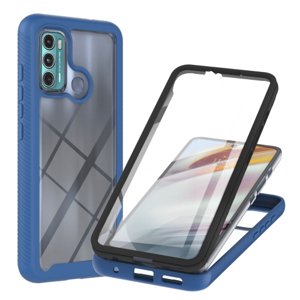 38605
DUAL Obojstranný kryt s fóliou Motorola Moto G60 modrý