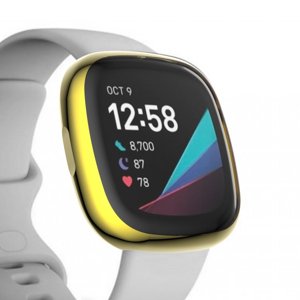 38616
TPU Ochranný obal Fitbit Versa 3 / Fitbit Sense zlatý