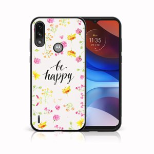 38748
MY ART Silikónový kryt Motorola Moto E7 Power / E7i Power BE HAPPY (019)