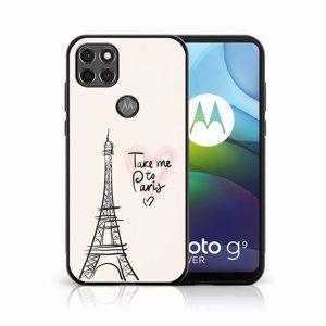 38933
MY ART Silikónový kryt Motorola Moto G9 Power PARIS (057)