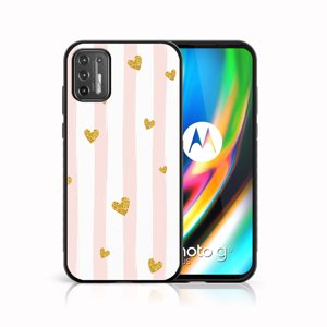 39012
MY ART Silikónový kryt Motorola Moto G9 Plus HEARTS (006)