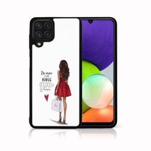 39076
MY ART Silikónový kryt Samsung Galaxy A22 RED DRESS (137)