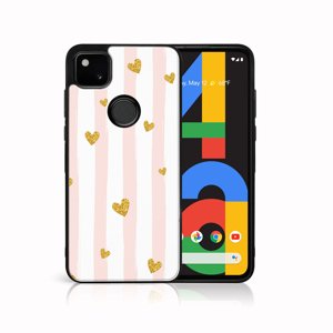 39318
MY ART Silikónový kryt Google Pixel 4a HEARTS (006)