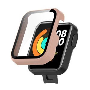 39758
Plastový kryt s ochranným sklom pre Xiaomi Mi Watch Lite ružový