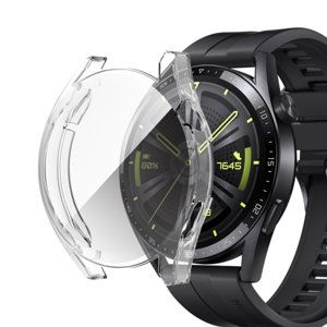 39844
TPU FULL BODY Ochranný kryt Huawei Watch GT 3 46mm priehľadný