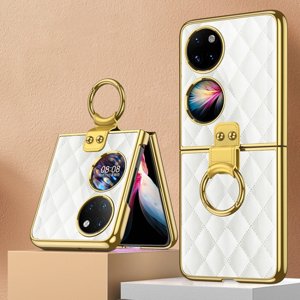 GKK 40116
GKK GLASS Ochranný kryt s držiakom Huawei P50 Pocket WHITE RHOMBUS