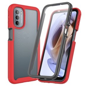 PROTEMIO 40622
DUAL Obojstranný kryt s fóliou Motorola Moto G31 / G41 červený