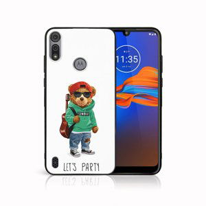 PROTEMIO 40635
MY ART Silikónový kryt Motorola Moto E6s BEAR (007)