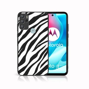 PROTEMIO 41762
MY ART Silikónový obal Motorola Moto G60s ZEBRA (049)