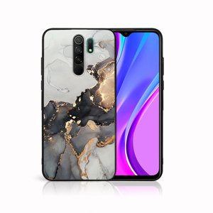 PROTEMIO 42067
MY ART Silikónový obal Xiaomi Redmi 9 GREY MARBLE (140)