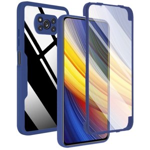 PROTEMIO 42202
DUAL Obojstranný kryt s fóliou Xiaomi Poco X3 NFC / X3 Pro modrý