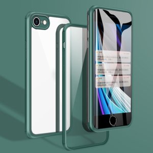 42354
TPU Obojstranný kryt 360 Apple iPhone SE 2022 2020 iPhone 8 / 7 tmavozelený