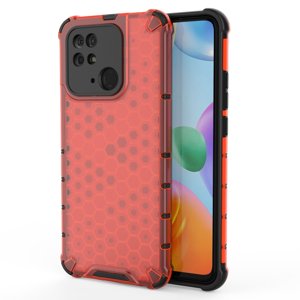 42610
HONEYCOMB Ochranný kryt Xiaomi Redmi 10C červený