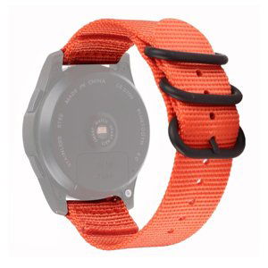43272
NYLON Univerzálny remienok na hodinky - šírka 20mm oranžový