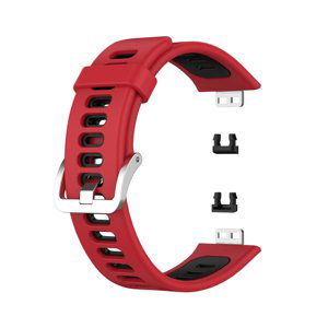 43290
DUAL COLOUR Remienok Huawei Watch Fit červený-čierny