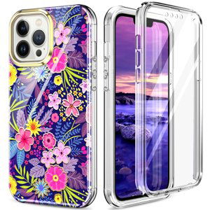 43742
DUAL ART Odolný kryt pre Apple iPhone 13 Pro Max FLORAL