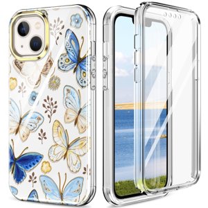 43745
DUAL ART Odolný kryt pre Apple iPhone 13 BUTTERFLIES