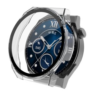 44177
Plastový kryt s ochranným sklom pre Huawei Watch GT 3 Pro 46mm priehľadný