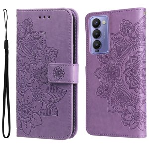 45113
ART Peňaženkový kryt Tecno Camon 18 BLOOM fialový