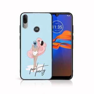 PROTEMIO 45283
MY ART Silikónový obal Motorola Moto E6 Plus POOL (126)