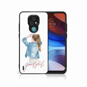 45870
MY ART Ochranný obal Motorola Moto E7 GOOD GIRL (130)