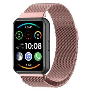 45955
MILANESE Kovový remienok Huawei Watch Fit 2 ružový