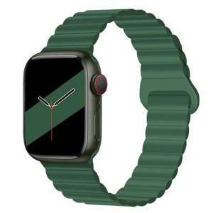 45961
REVERSE Silikónový remienok Apple Watch 8 / 7 (41mm) / 6 / SE / 5 / 4 (40mm) / 3 / 2 / 1 (38mm) zelený