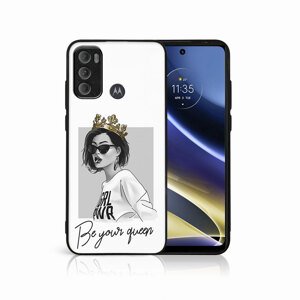 46043
MY ART Ochranný obal Motorola Moto G60 QUEEN (139)