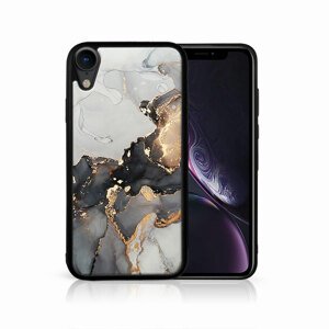 46311
MY ART Ochranný obal Apple iPhone XR GREY MARBLE (140)