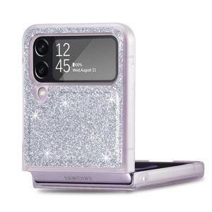 JSM 48183
JSM GLITTER Ochranný obal Samsung Galaxy Z Flip4 5G strieborný