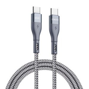 DUDAO 48394
DUZZONA 60W Kábel USB Typ-C - USB Typ-C 1m šedý