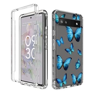 48582
DUAL ART Odolný kryt Google Pixel 6a BUTTERFLY