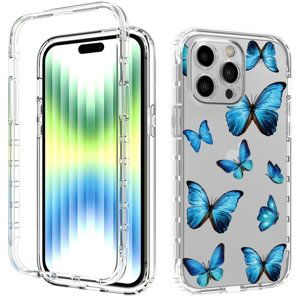 PROTEMIO 49230
DUAL ART Odolný kryt Apple iPhone 14 Pro Max BUTTERFLY