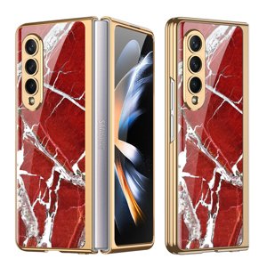 GKK 49911
GKK GLASS Ochranný kryt Samsung Galaxy Z Fold4 5G RED MARBLE