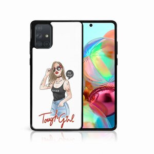 PROTEMIO 50570
MY ART Ochranný obal Samsung Galaxy A71 -TOUGH GIRL (131)