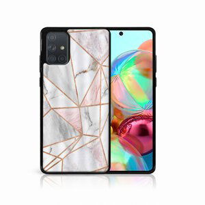 PROTEMIO 50583
MY ART Ochranný obal Samsung Galaxy A71 -PINK MARBLE (143)