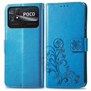 PROTEMIO 50965
ART FLOWERS Peňaženkový kryt Xiaomi Poco C40 modrý