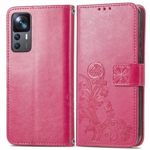 PROTEMIO 51327
ART FLOWERS Peňaženkový kryt Xiaomi 12T / 12T Pro tmavoružový