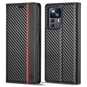 51474
IMEEKE CARBON Peňaženkový kryt Xiaomi 12T / 12T Pro