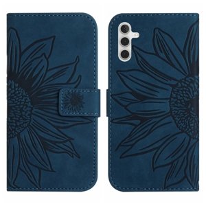 PROTEMIO 53007
ART SUNFLOWER Peňaženkové puzdro s remienkom Samsung Galaxy A04s modré