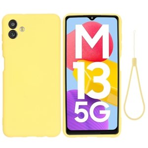 PROTEMIO 53675
RUBBER Ochranný kryt pre Samsung Galaxy M13 5G žltý