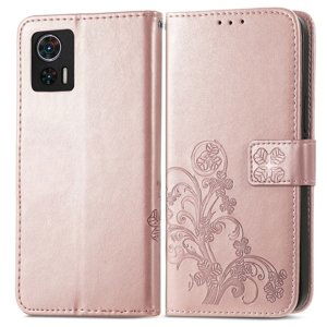 PROTEMIO 54467
ART FLOWERS Peňaženkový kryt Motorola Edge 30 Neo svetloružový