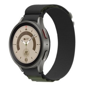 PROTEMIO 54704
NYLON Remienok pre Samsung Galaxy Watch 5 (40mm / 44mm) 5 Pro 45mm čierny-zelený