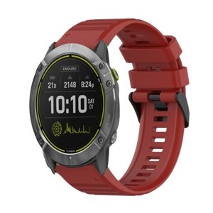 PROTEMIO 55227
SILICONE Remienok pre Garmin Enduro 2 / Tactix 7 červený