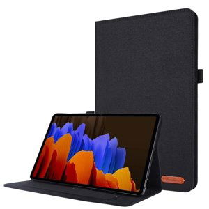 PROTEMIO 55256
FABRIC Zaklápací obal pre Samsung Galaxy Tab S8+ / S7+ / S7 FE čierny