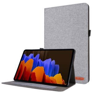 PROTEMIO 55260
FABRIC Zaklápací obal pre Samsung Galaxy Tab S8+ / S7+ / S7 FE šedý