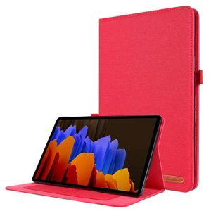 PROTEMIO 55261
FABRIC Zaklápací obal pre Samsung Galaxy Tab S8+ / S7+ / S7 FE červený